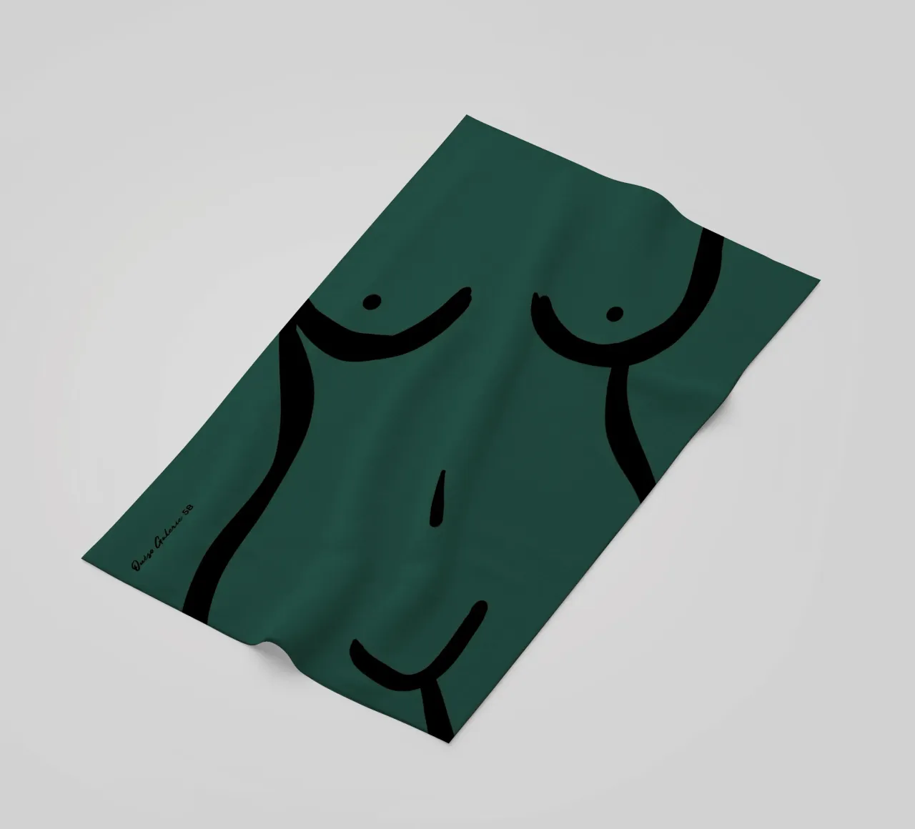 Modern Bloom telo mare da Mike Leymi