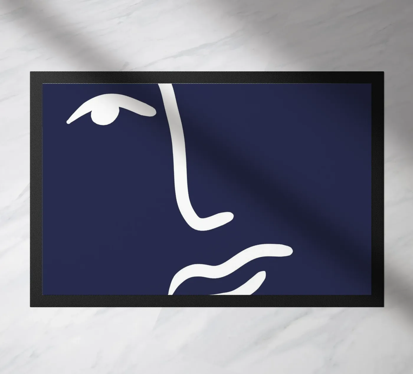 Vibrant Echo doormat by Mike Leymi