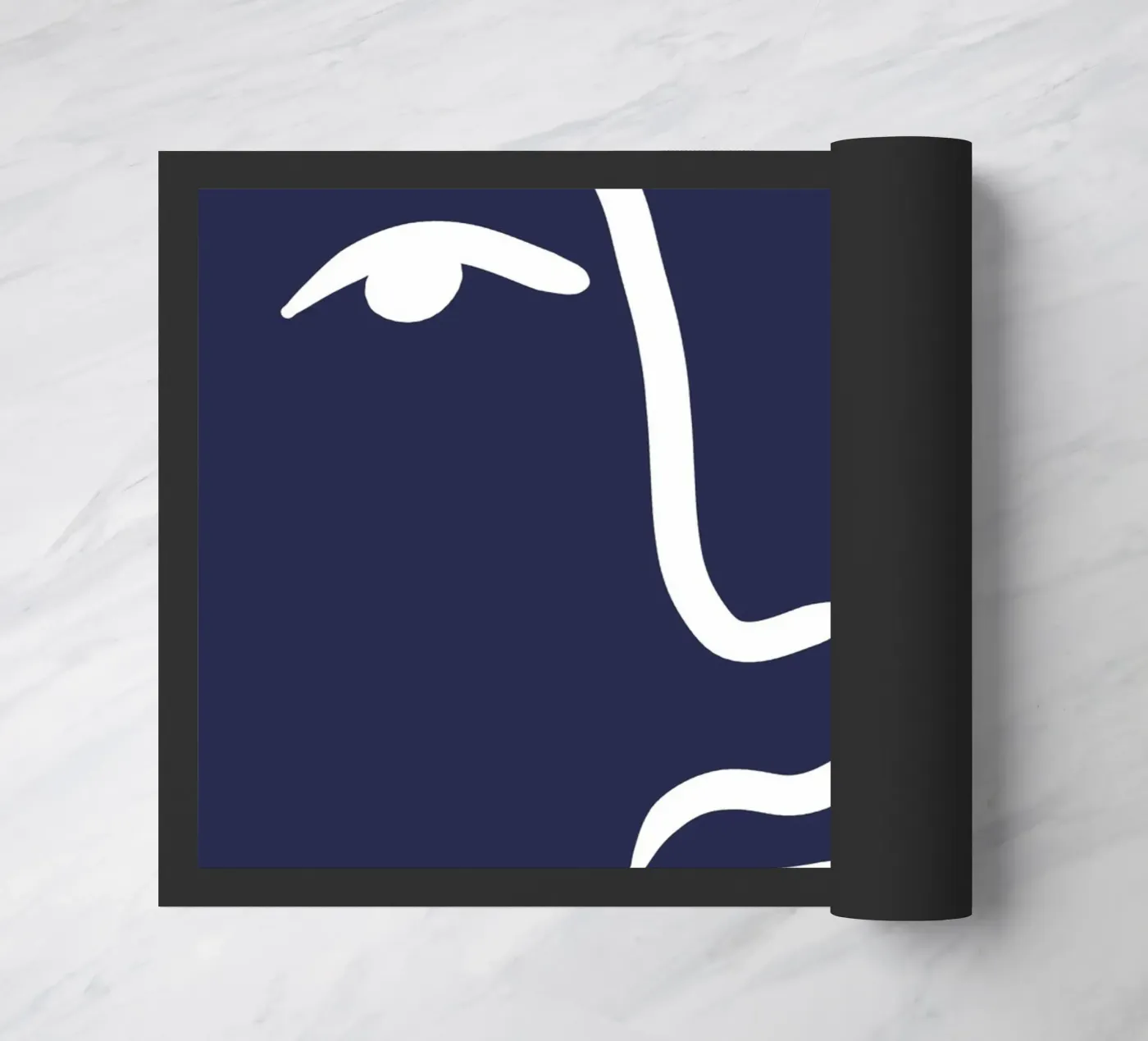 Vibrant Echo doormat by Mike Leymi