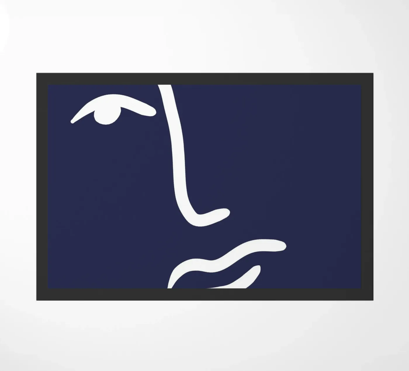 Vibrant Echo doormat by Mike Leymi