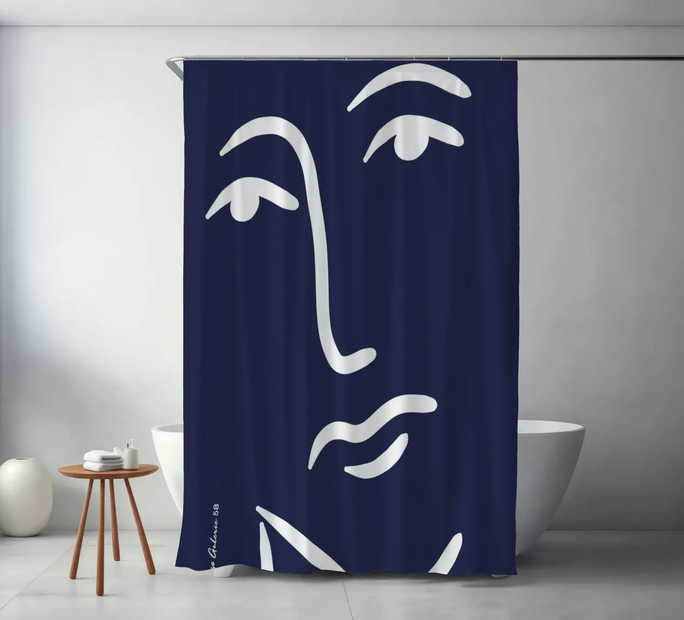 Vibrant Echo douchegordijn van Mike Leymi