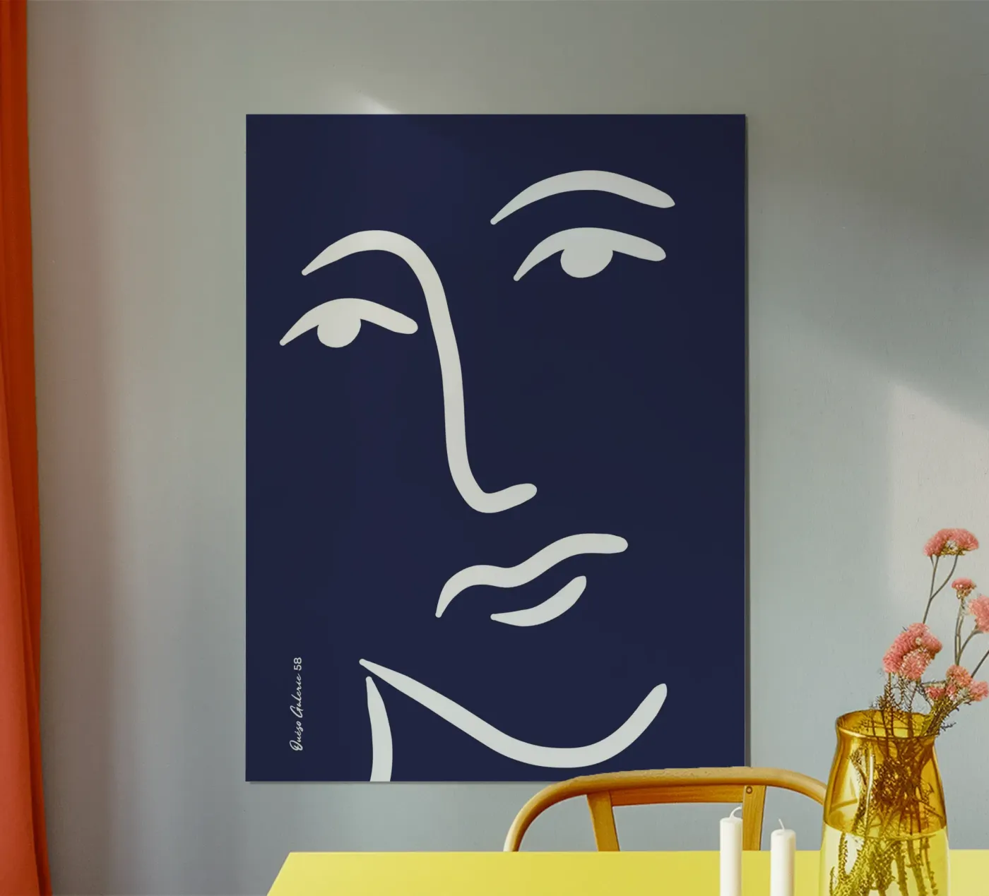 Vibrant Echo Poster von Mike Leymi