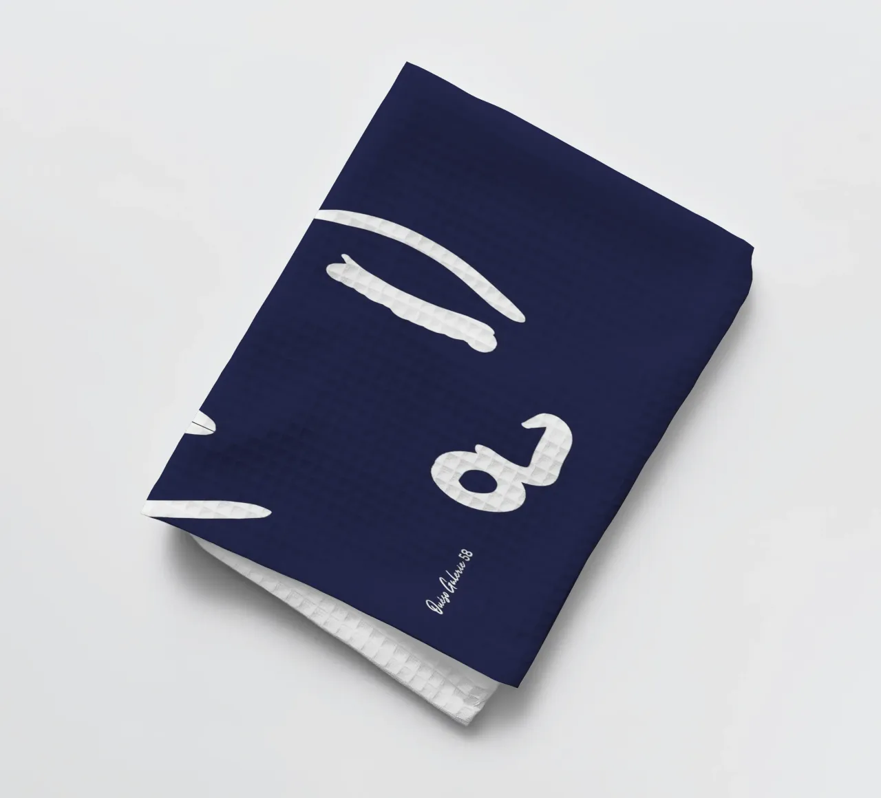 Playful Hues tea towel by Mike Leymi