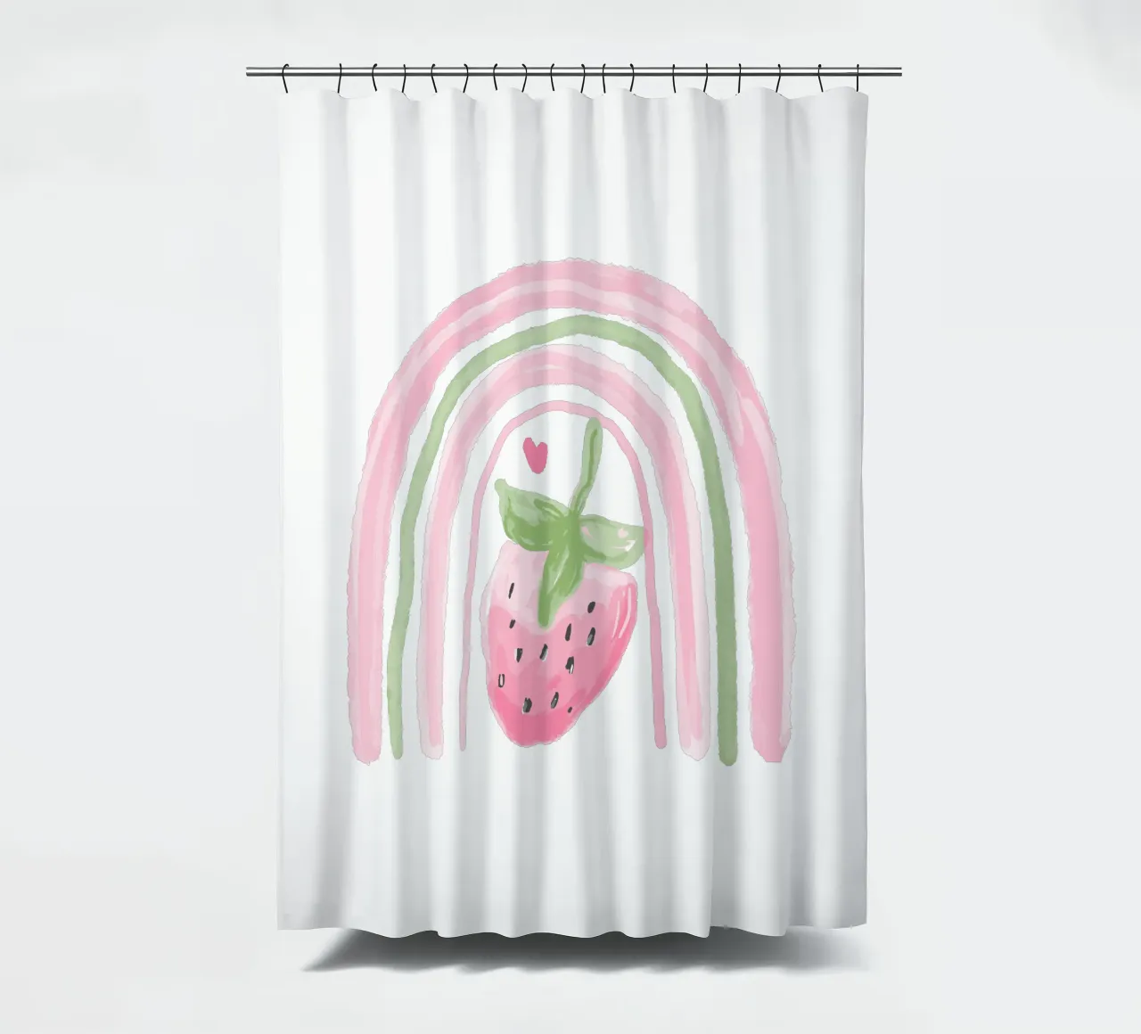 Carina la fragola arcobaleno tenda da doccia da Little Lola