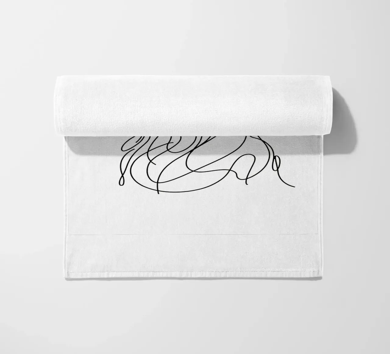Nova Scotia Duck Tolling Retriever Dog Dessin au trait serviette de plage de WijdevenDesign