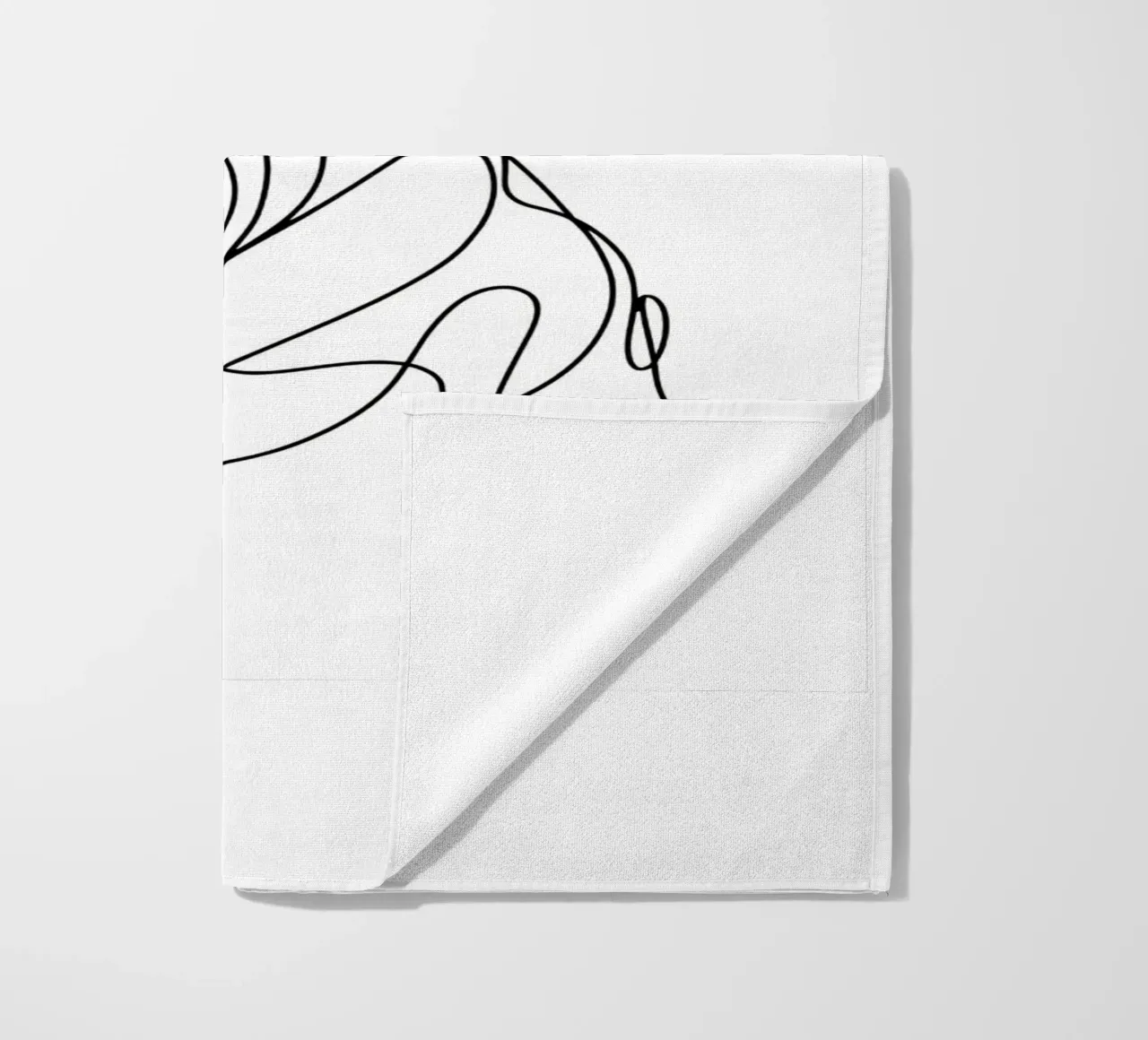 Nova Scotia Duck Tolling Retriever Dog Dessin au trait serviette de plage de WijdevenDesign