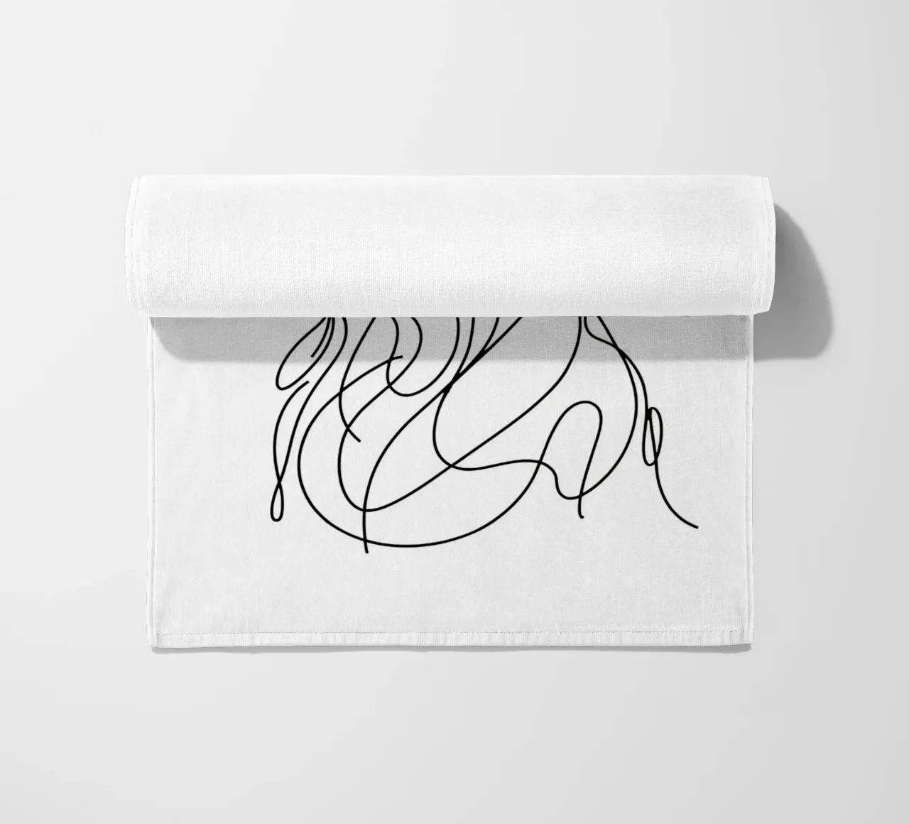 Nova Scotia Duck Tolling Retriever Dog Dessin au trait serviette de plage de WijdevenDesign