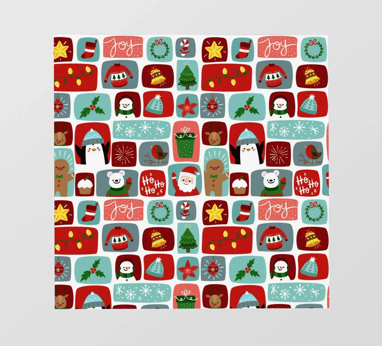 Amici del Natale telo in pvc da Kiroiharu