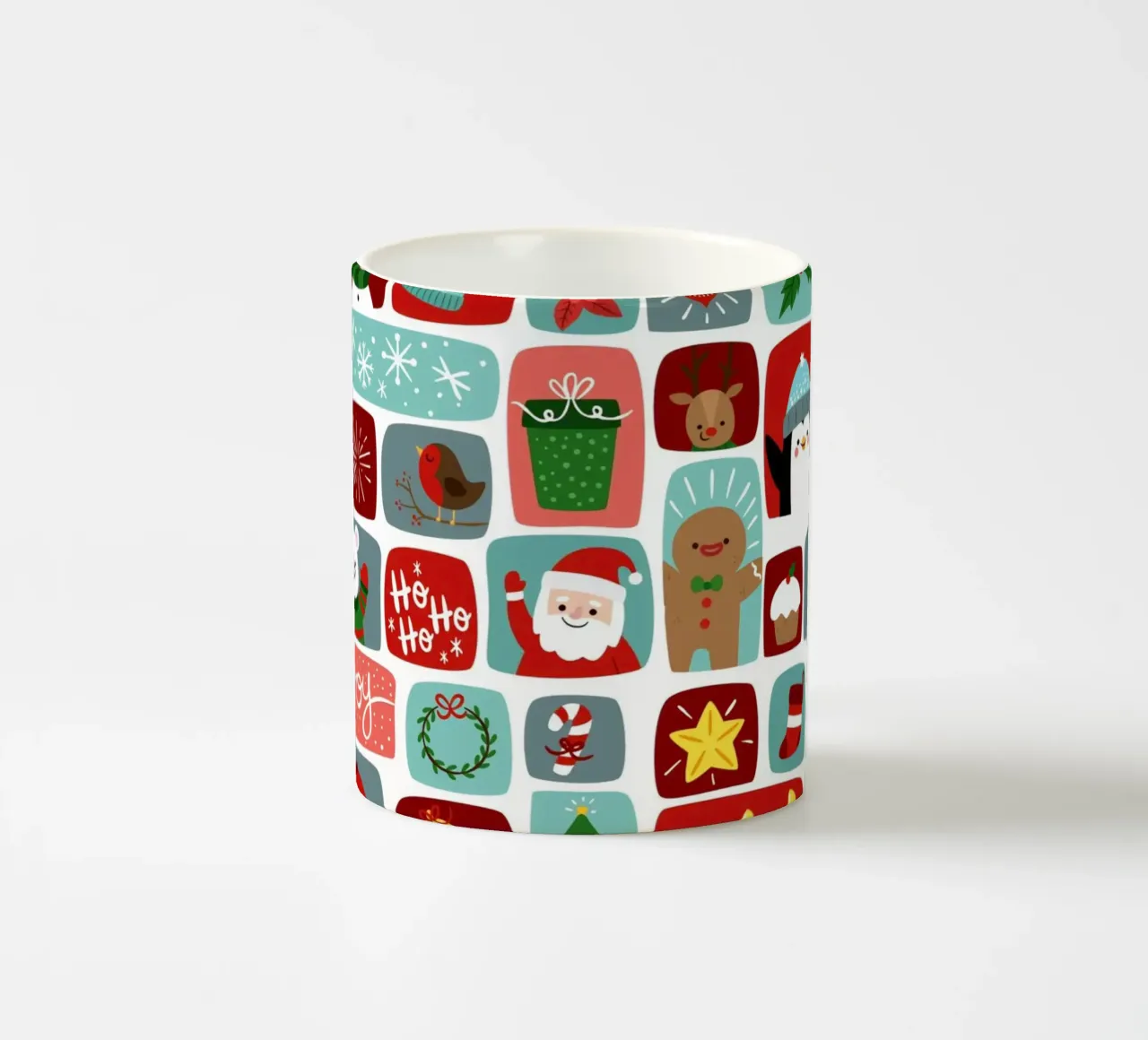 Amici del Natale tazza in ceramica da Kiroiharu