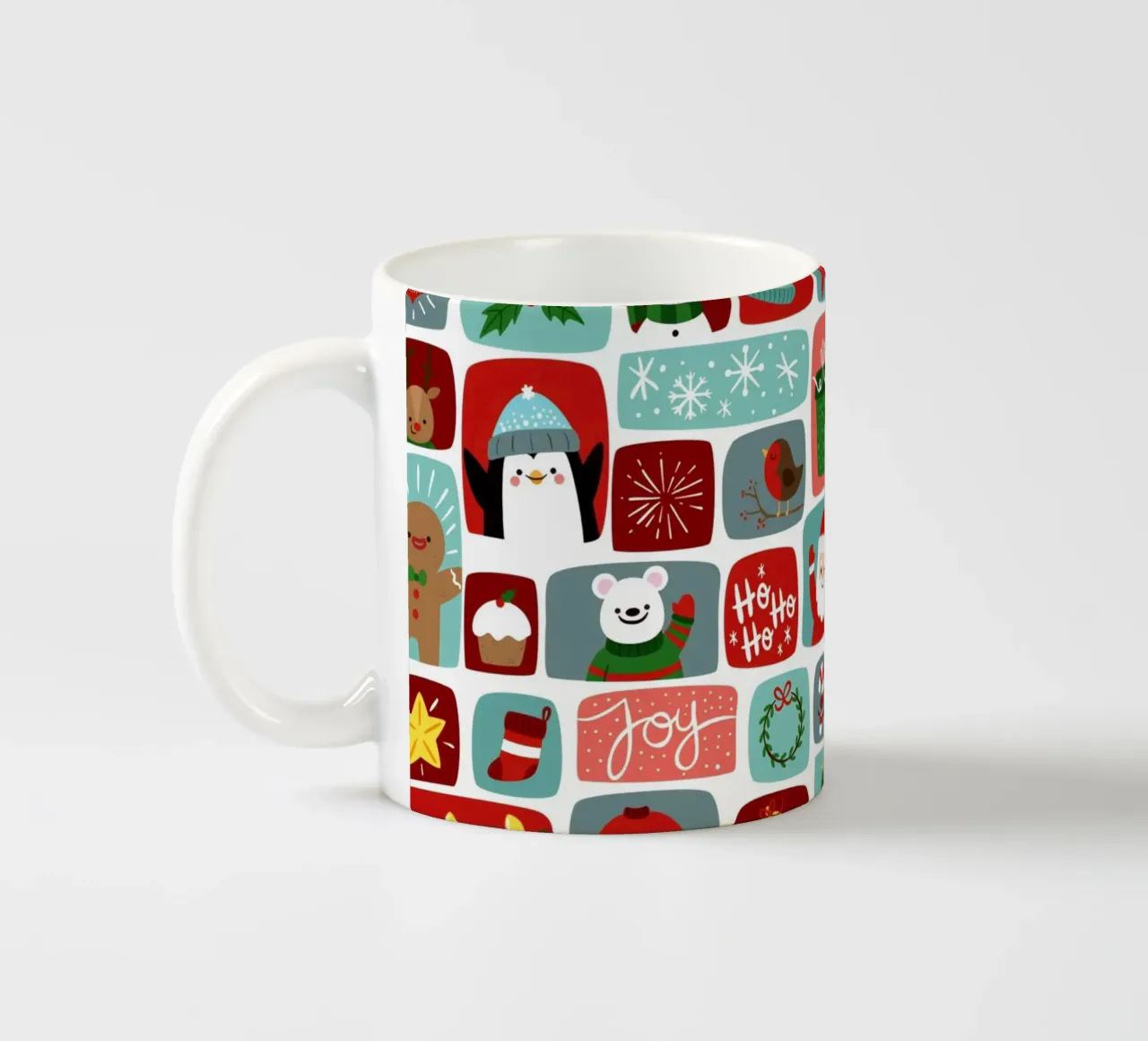 Amici del Natale tazza in ceramica da Kiroiharu