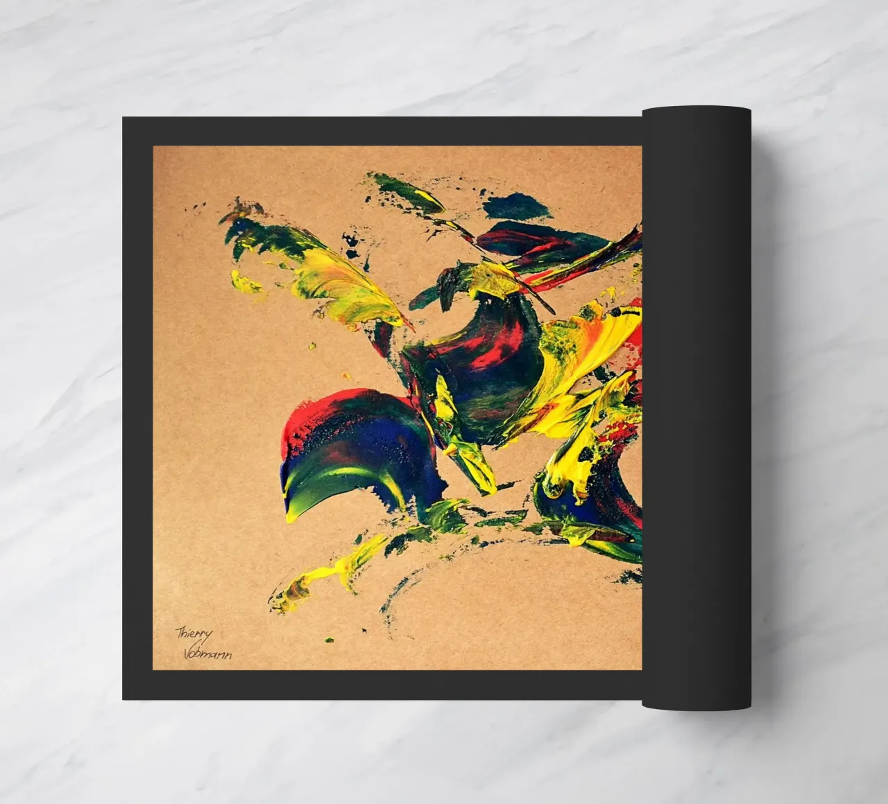 NATURAL STYLE 13 zerbino da Thierry Vobmann Abstract painting
