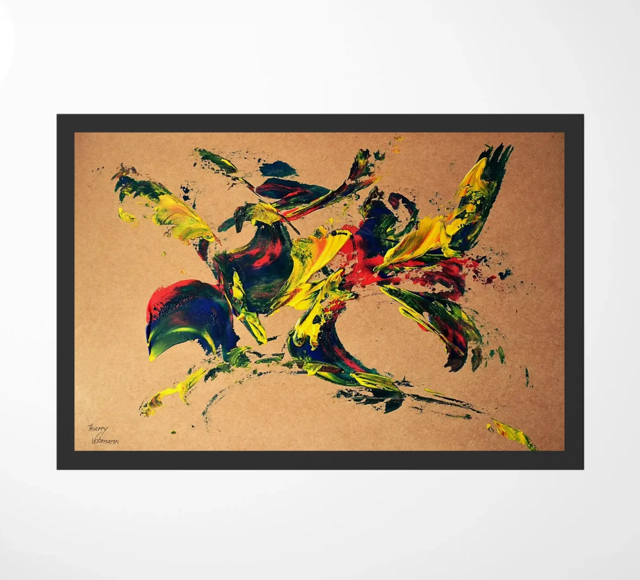 NATURAL STYLE 13 zerbino da Thierry Vobmann Abstract painting