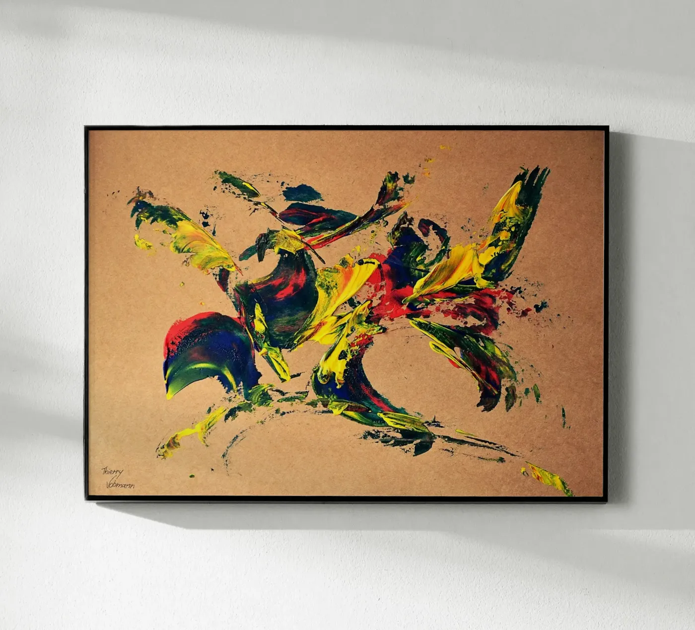 NATURAL STYLE 13 plexiglass da Thierry Vobmann Abstract painting