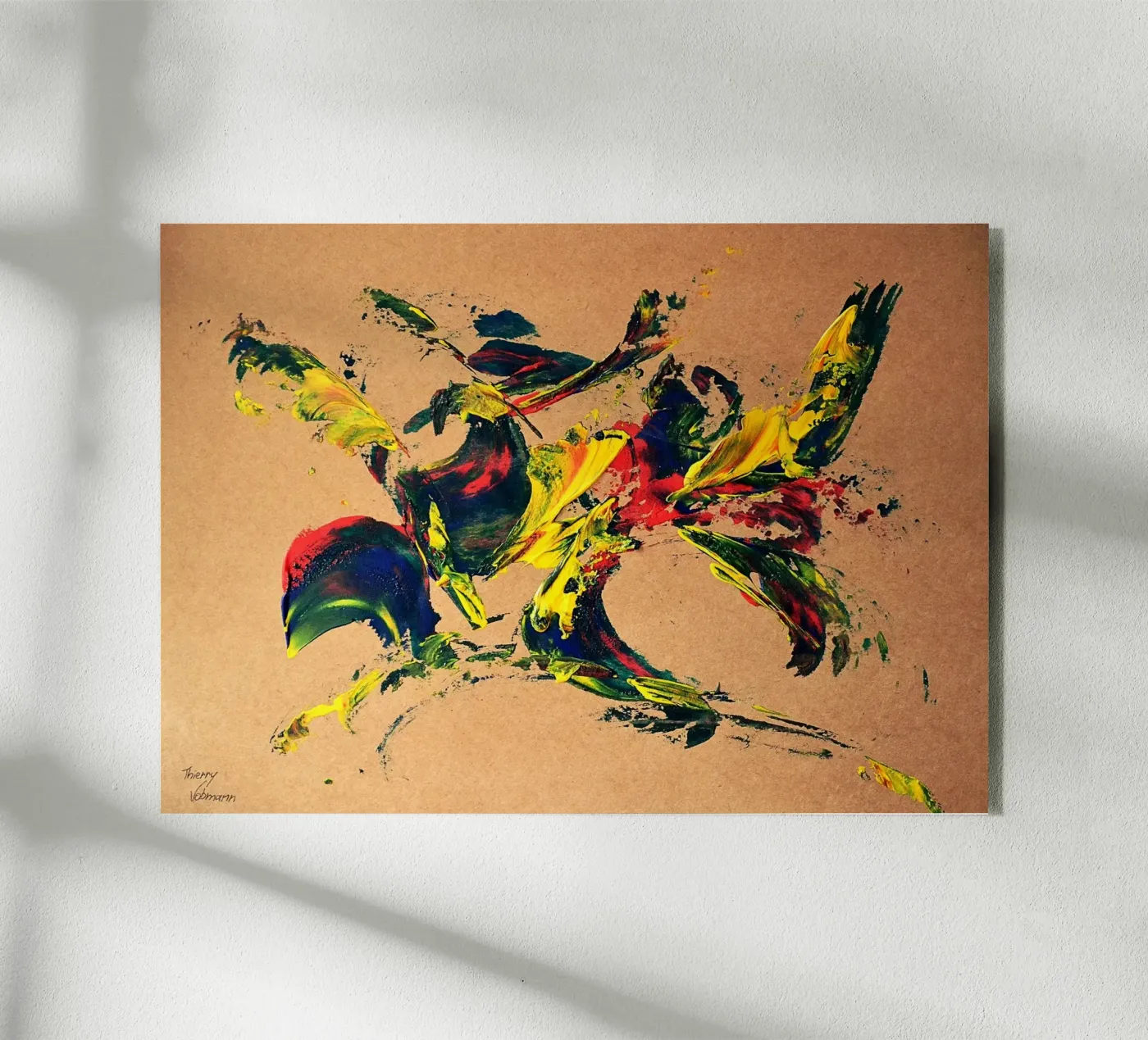 NATURAL STYLE 13 plexiglass da Thierry Vobmann Abstract painting