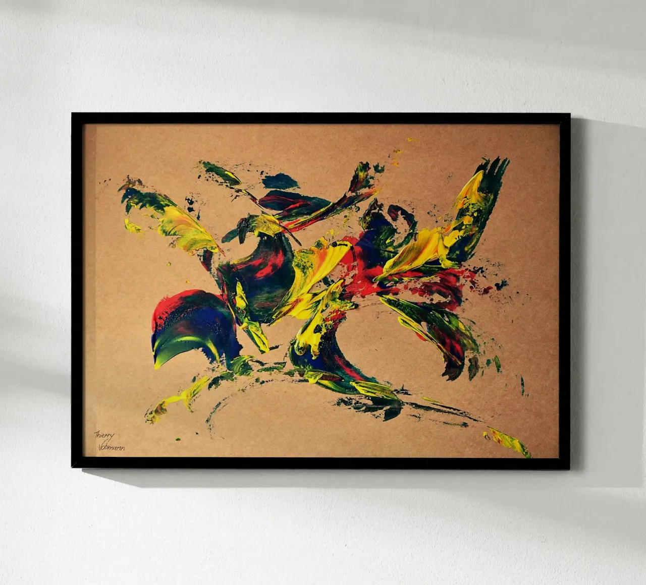 NATURAL STYLE 13 carta hahnemühle da Thierry Vobmann Abstract painting