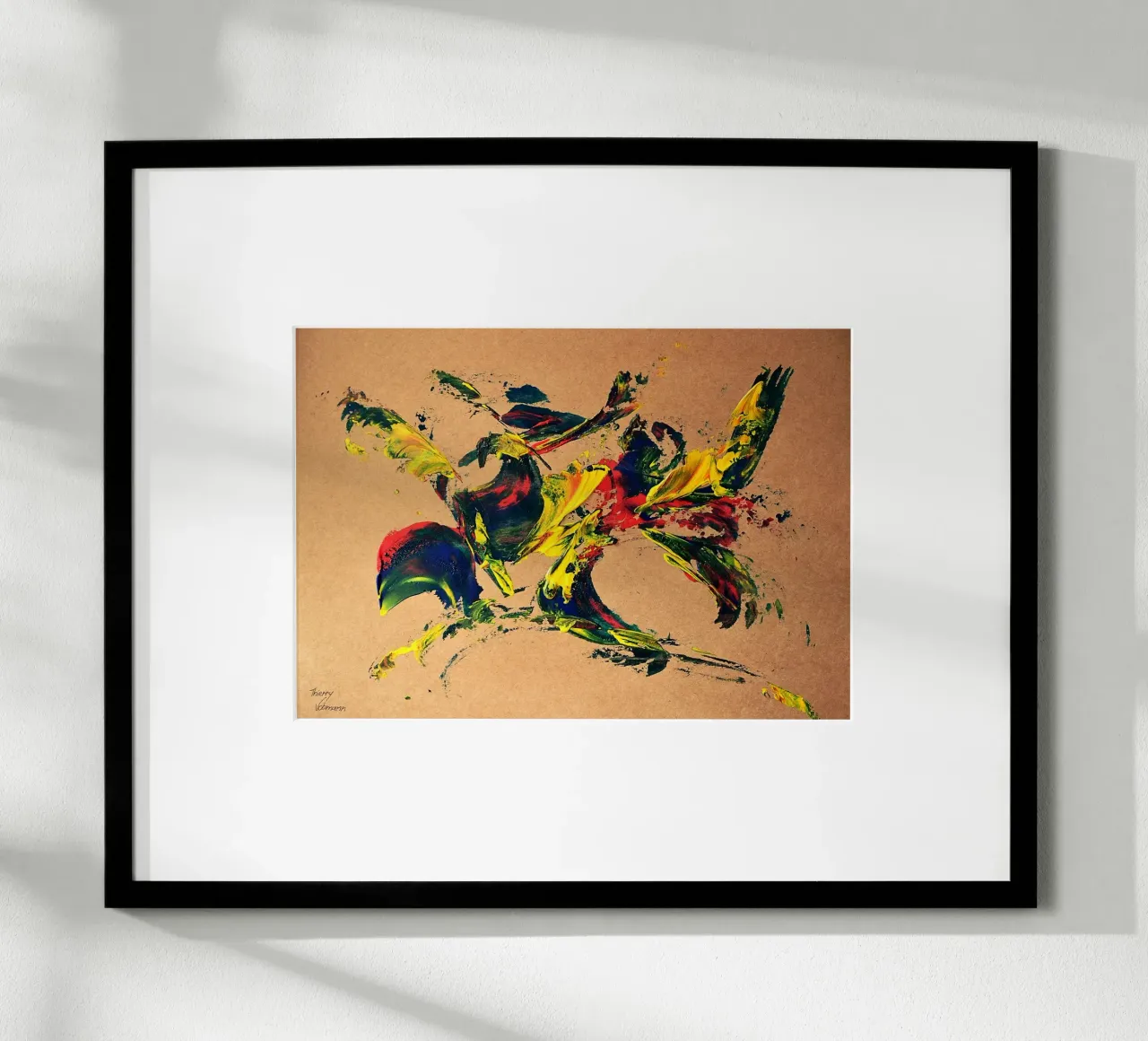 NATURAL STYLE 13 carta hahnemühle da Thierry Vobmann Abstract painting