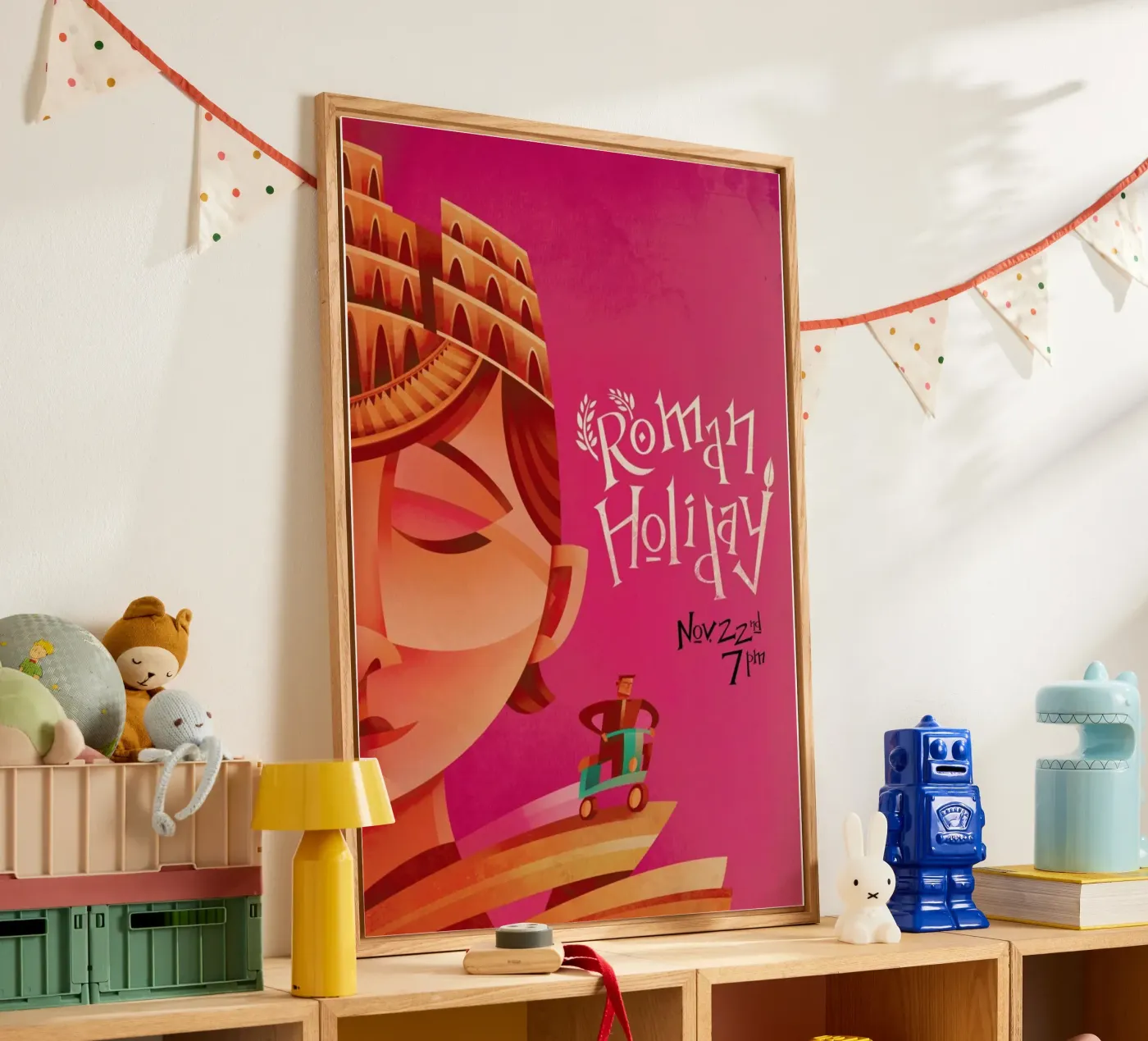 Roman Holiday acrylic glass by Sean Loose