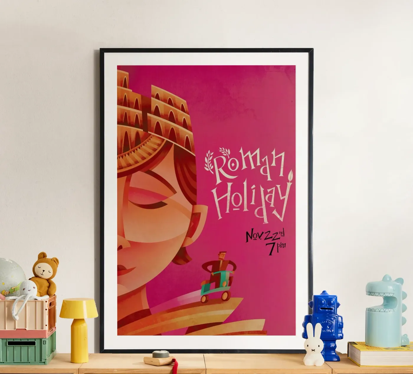 Roman Holiday poster da Sean Loose