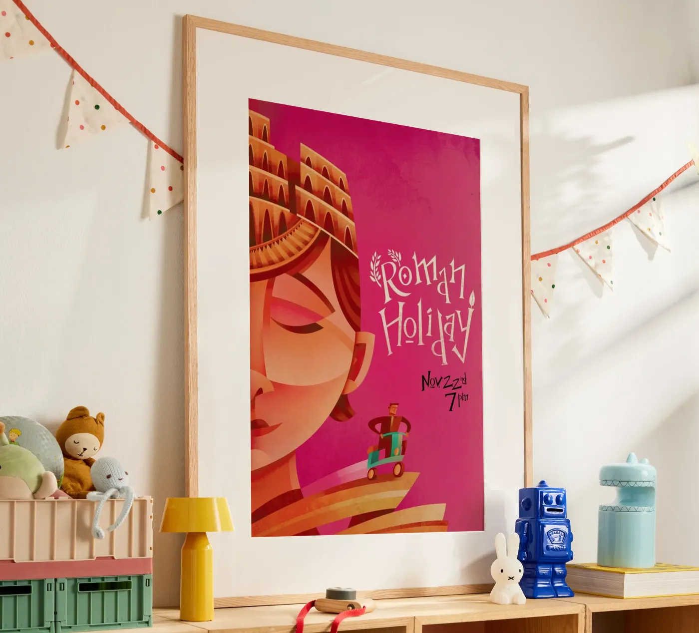 Roman Holiday poster da Sean Loose