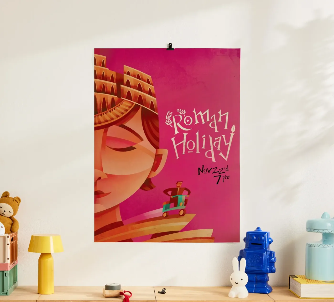 Roman Holiday poster da Sean Loose