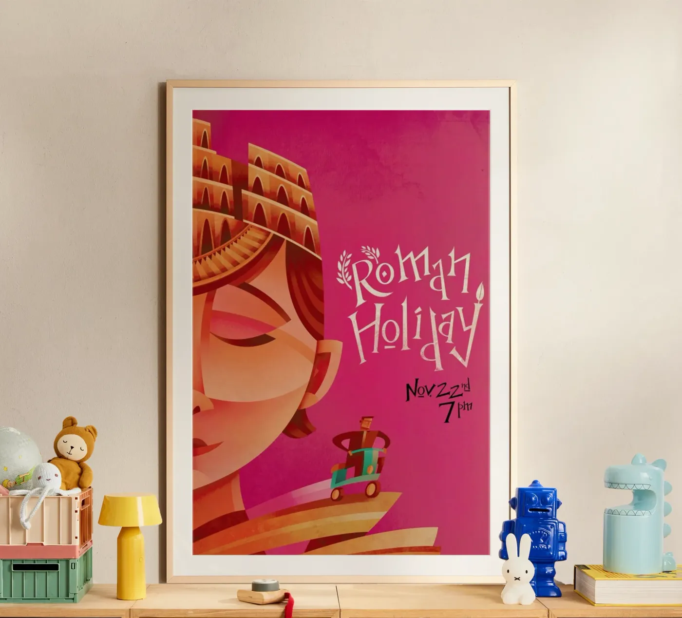 Roman Holiday poster da Sean Loose