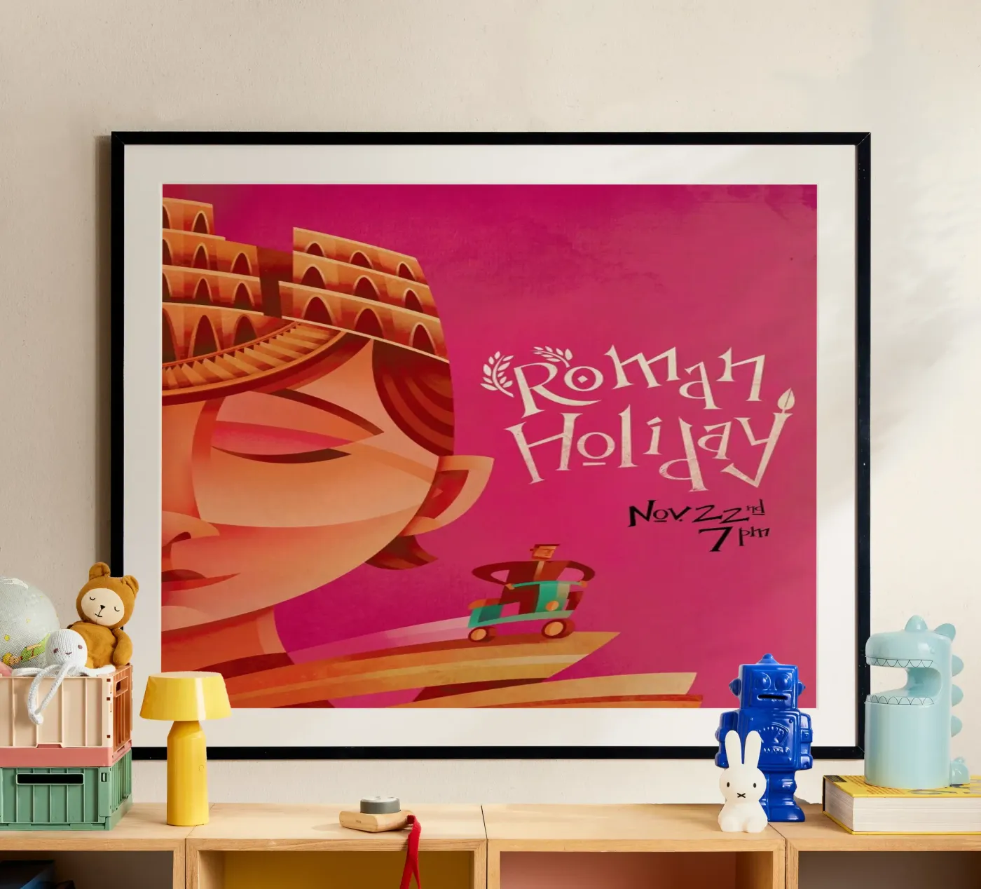 Roman Holiday poster da Sean Loose