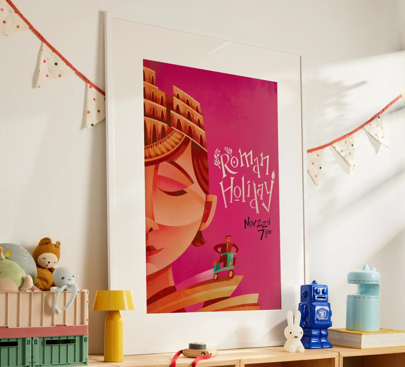 Roman Holiday poster da Sean Loose