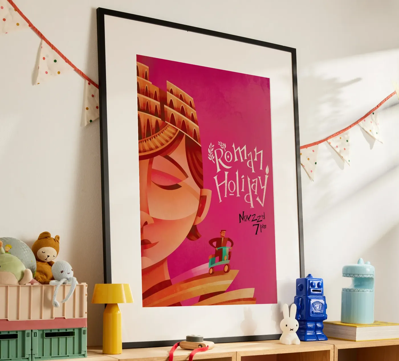 Roman Holiday poster da Sean Loose