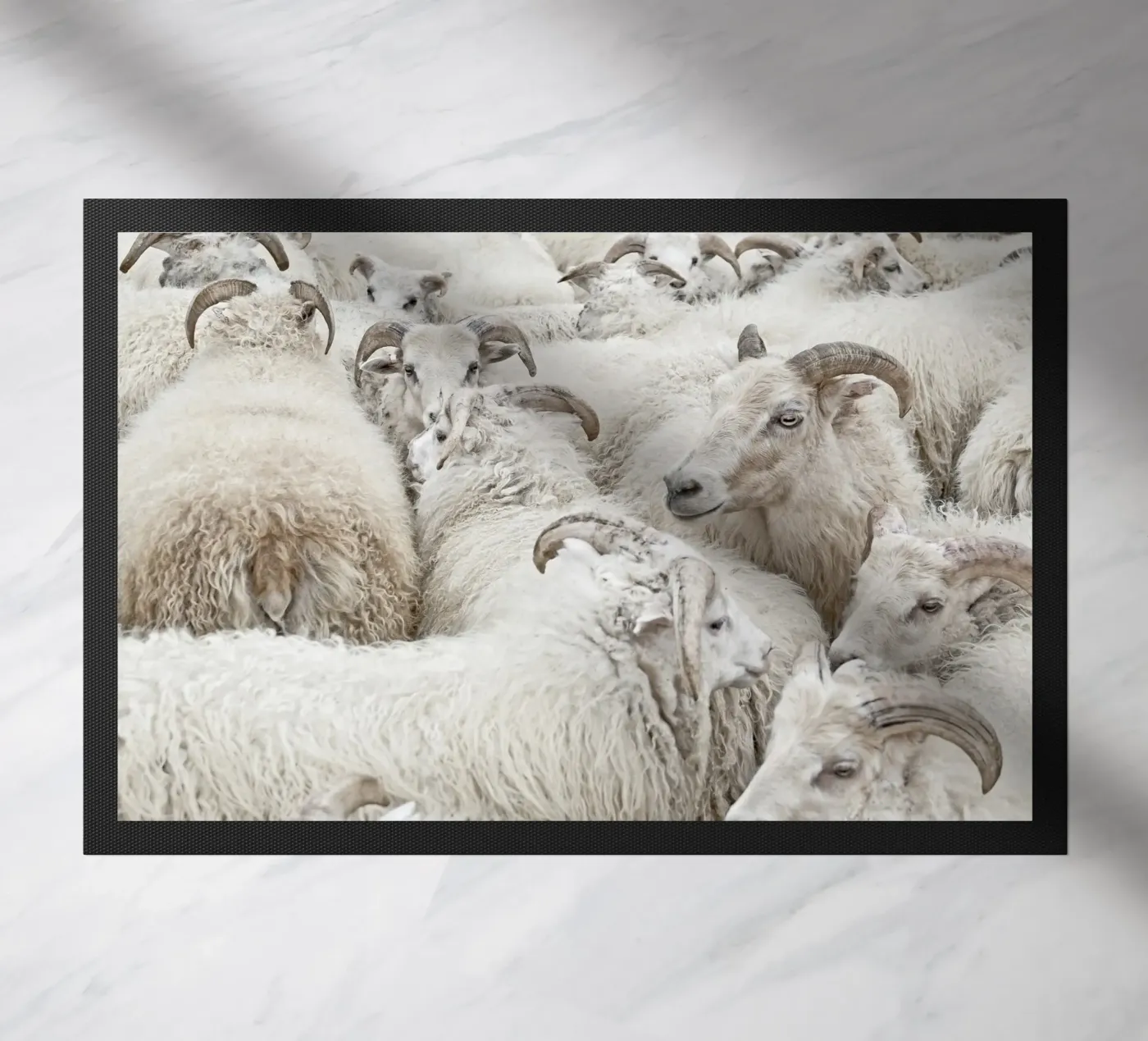 Stick Together doormat by Nur Mut