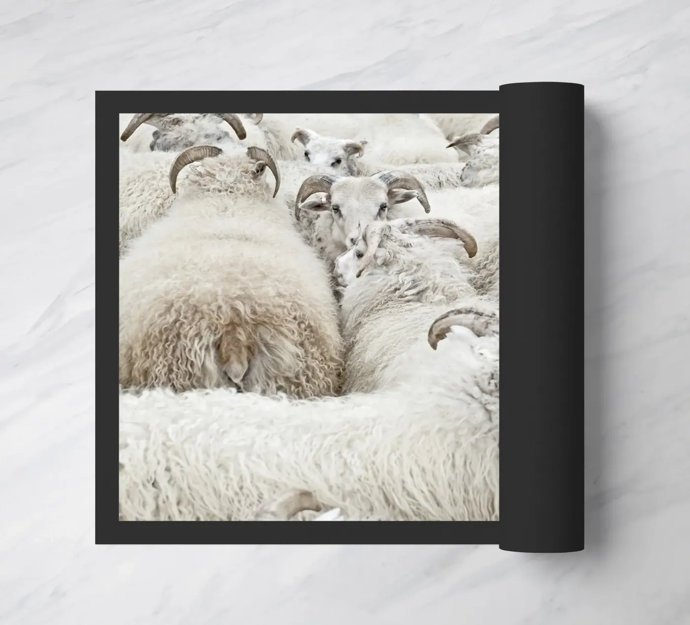 Stick Together doormat by Nur Mut