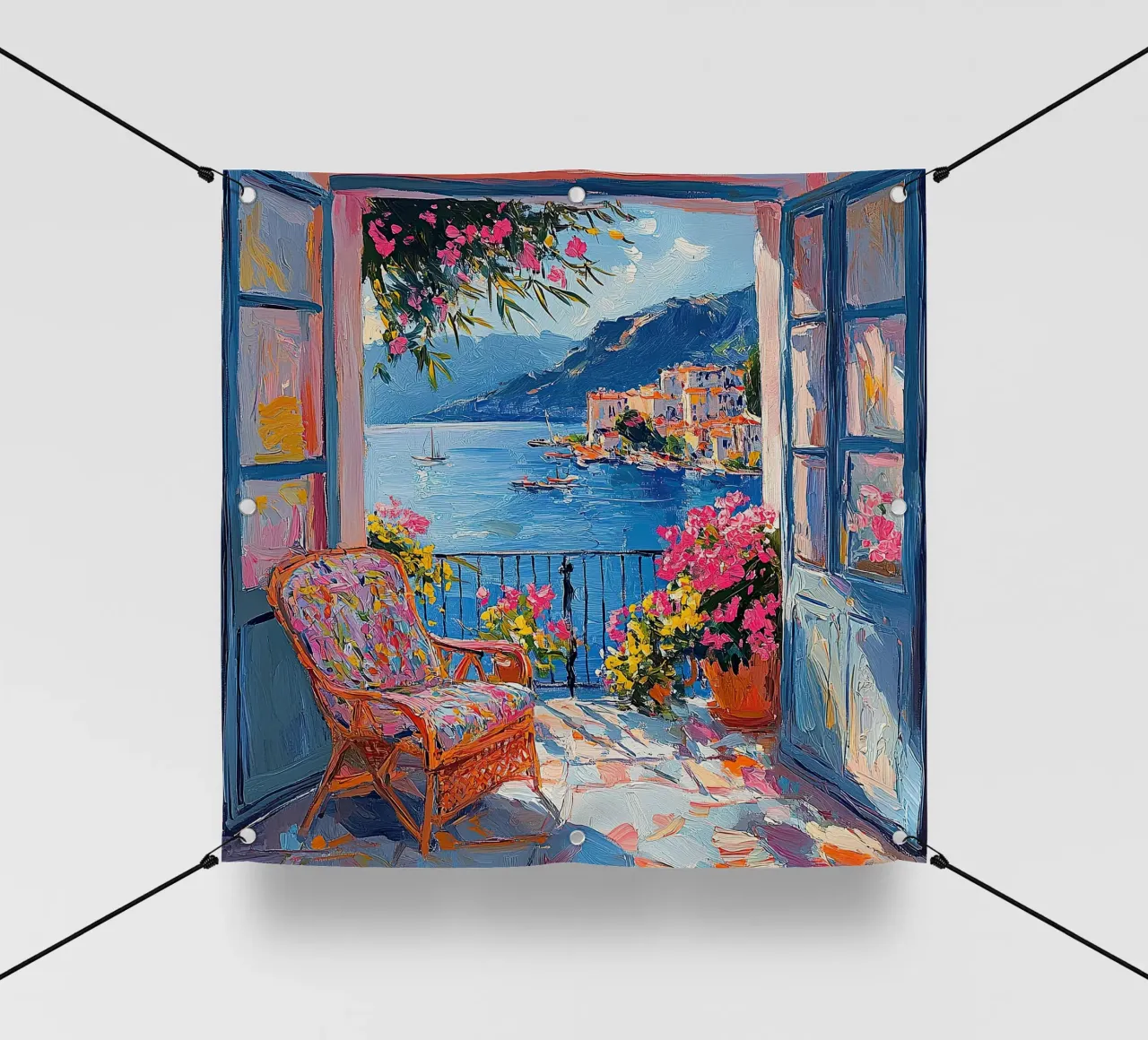 Henri Matisse ha ispirato "Riflessi di libertà". telo in pvc da ArtByNiki