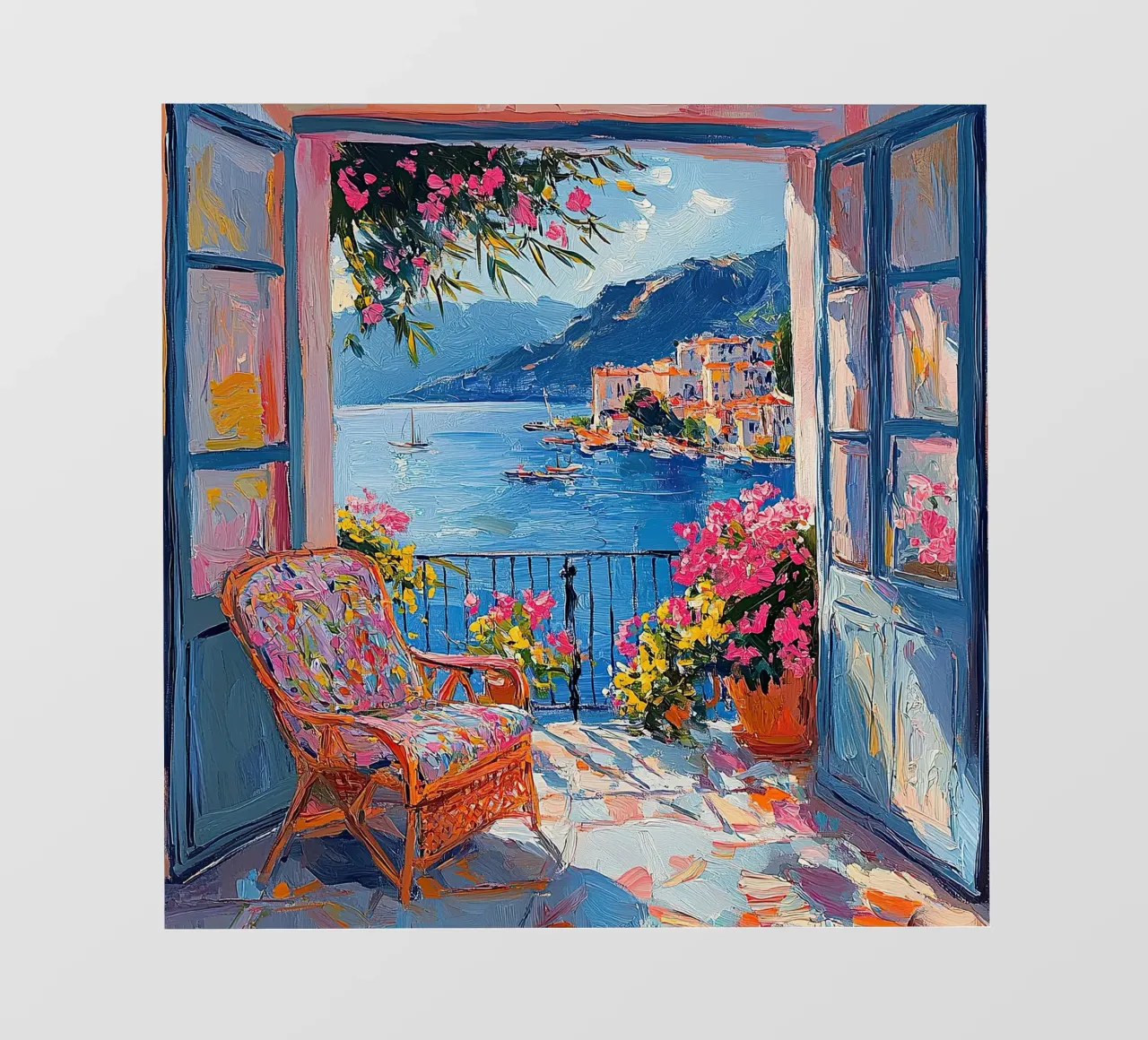 Henri Matisse ha ispirato "Riflessi di libertà". telo in pvc da ArtByNiki