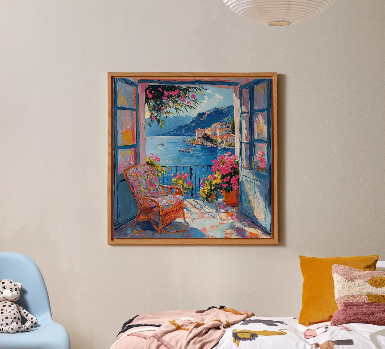 Henri Matisse ha ispirato "Riflessi di libertà". alluminio dibond da ArtByNiki