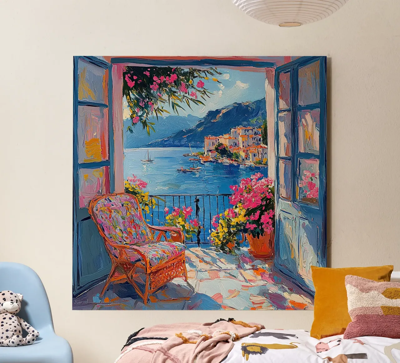 Henri Matisse ha ispirato "Riflessi di libertà". alluminio dibond da ArtByNiki
