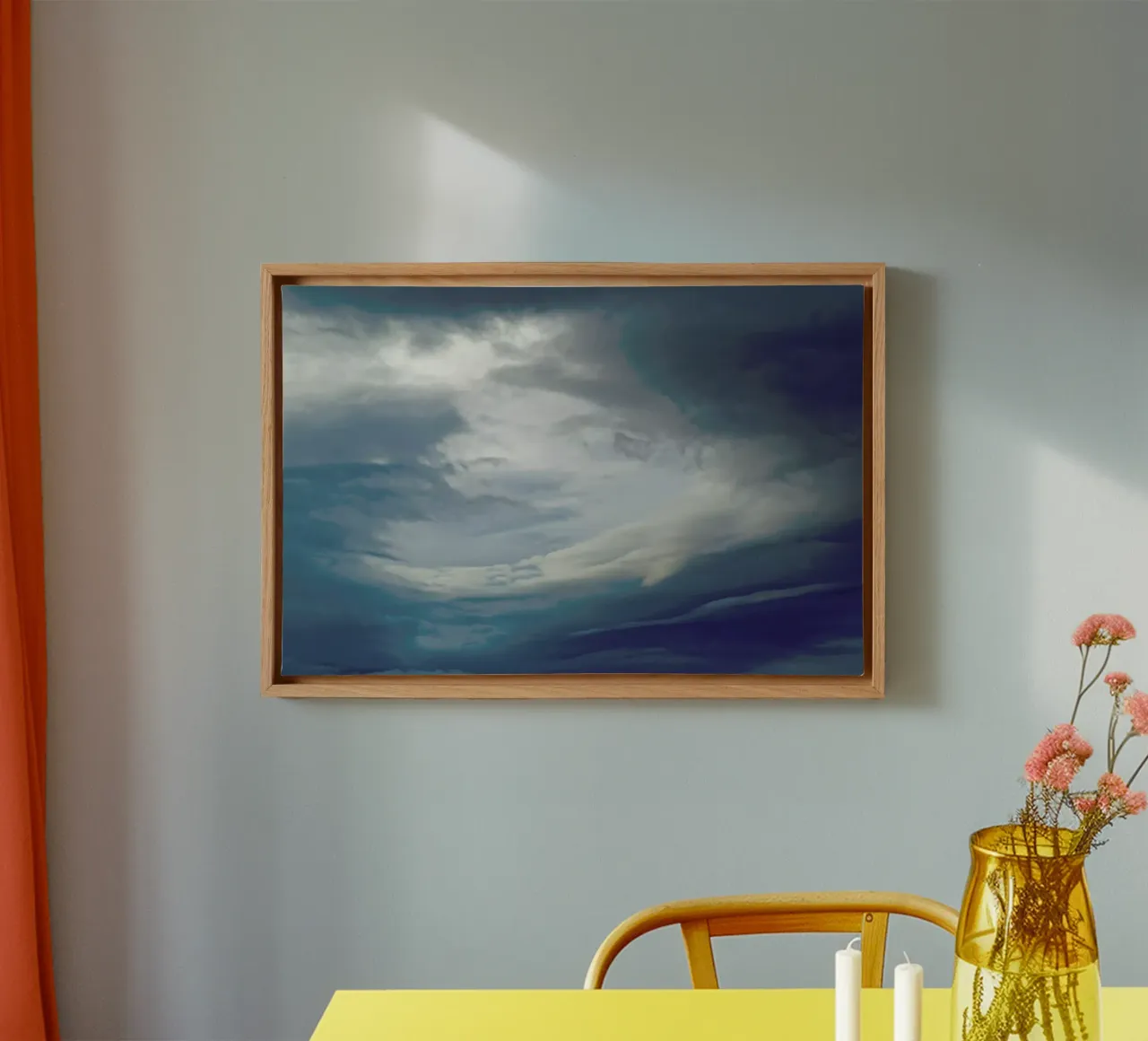 Portal tela con Cornice a cassetta da Nur Mut
