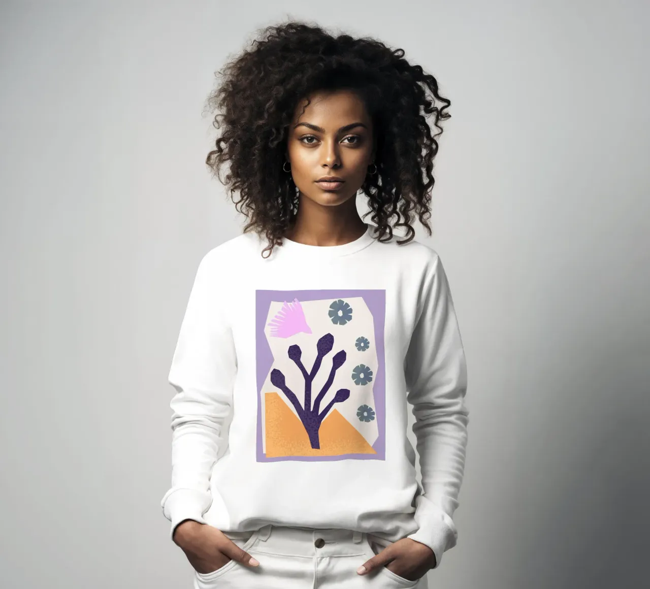 Geometric Joy No 2 felpa da treechild