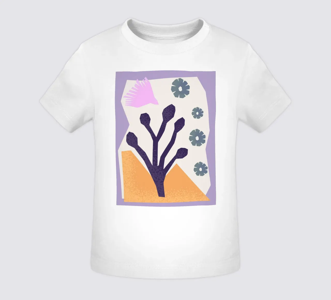 Geometric Joy No 2 maglietta neonato da treechild