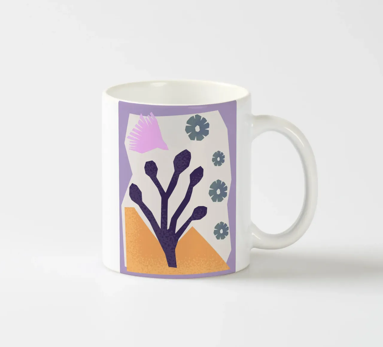 Geometric Joy No 2 tazza in ceramica da treechild
