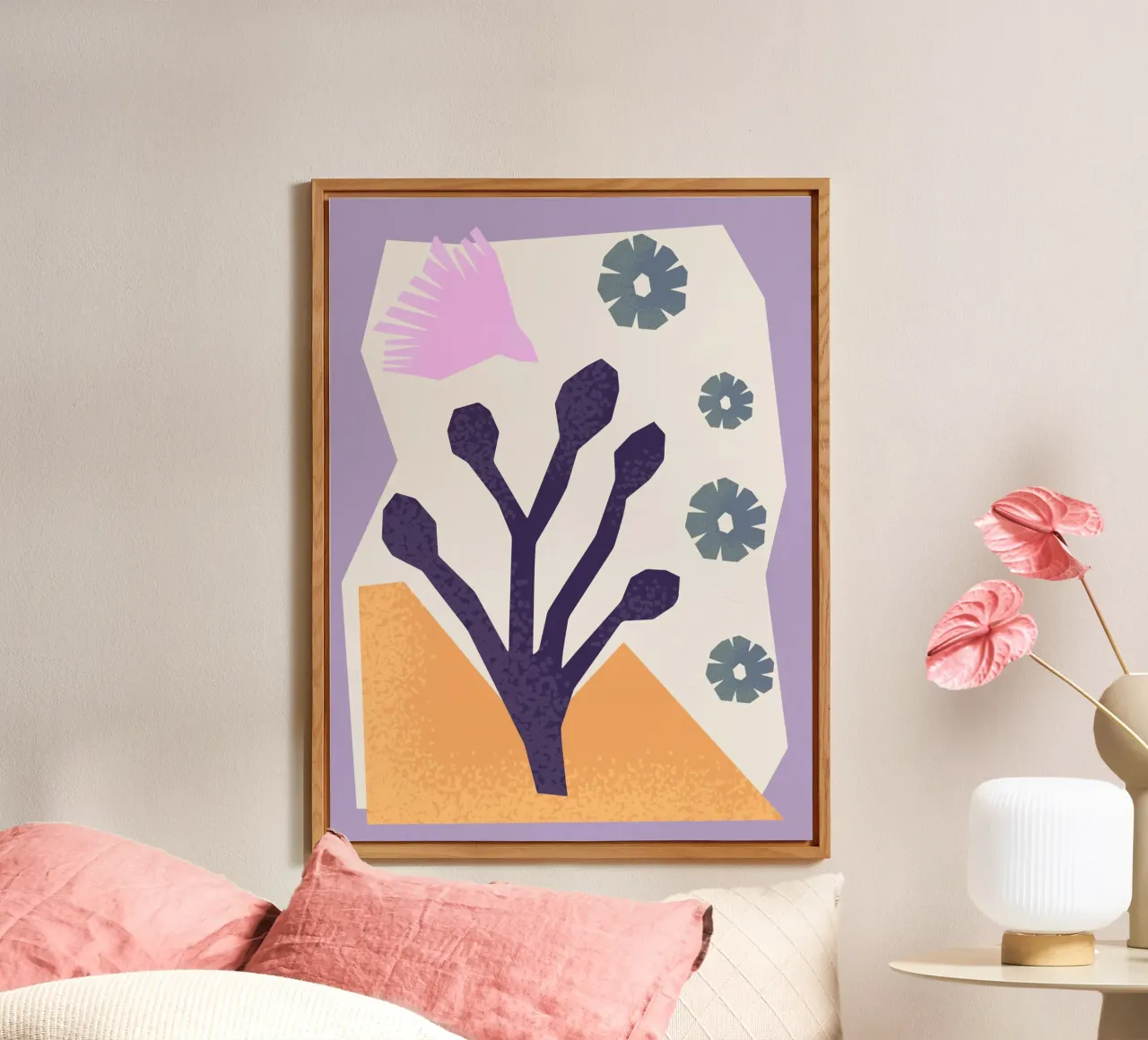 Geometric Joy No 2 alluminio dibond da treechild