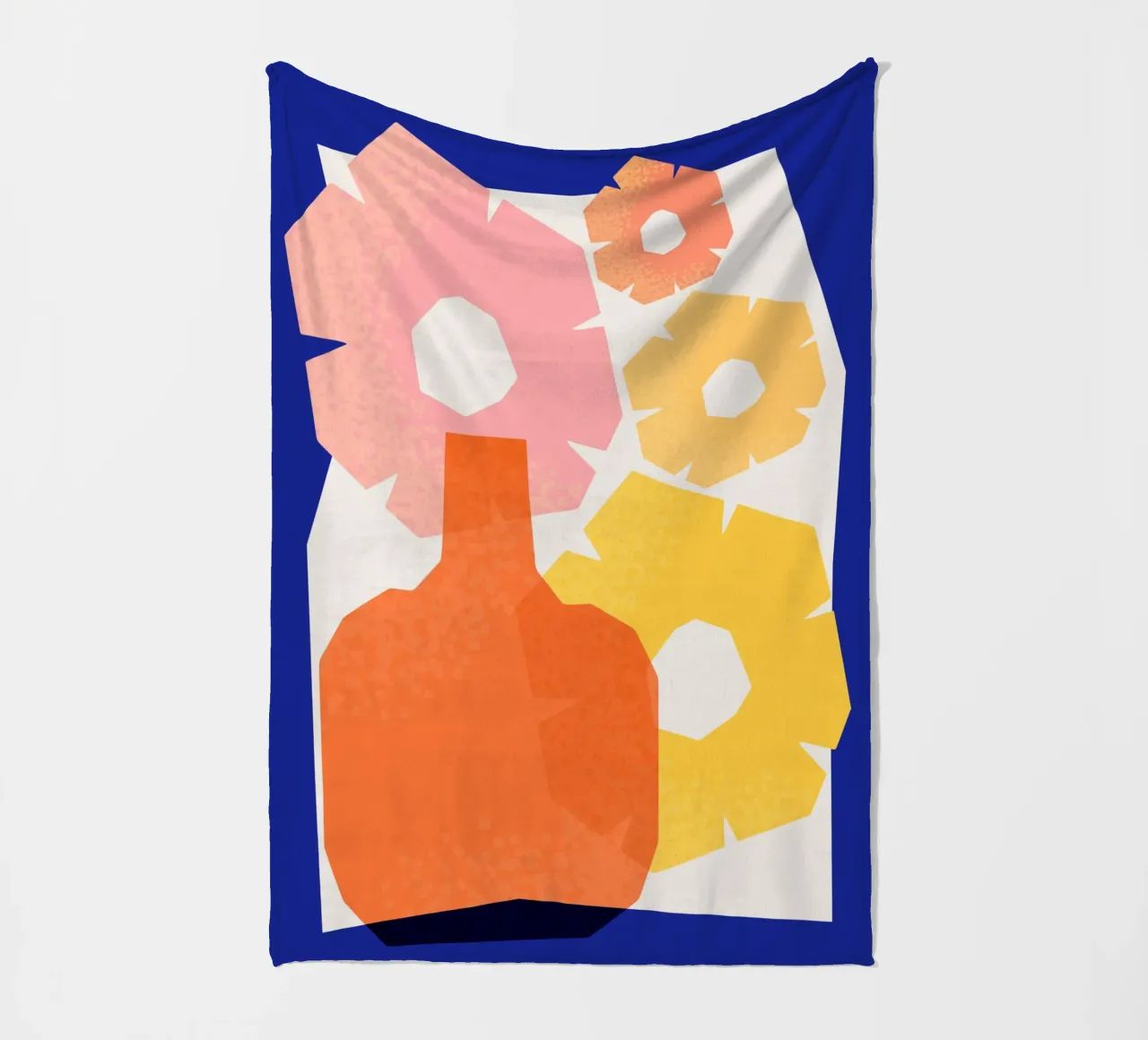 Geometric Joy No 3 coperta in pile da treechild