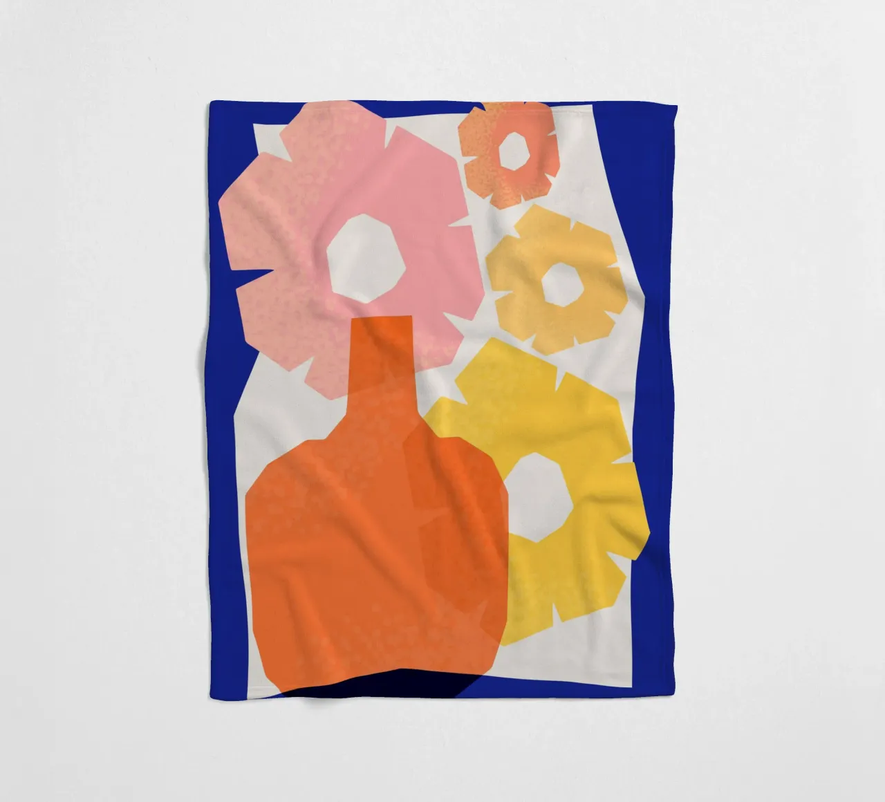Geometric Joy No 3 coperta in pile da treechild