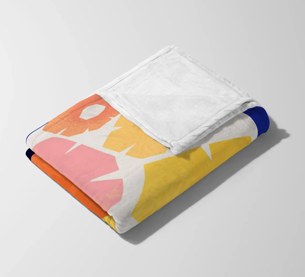 Geometric Joy No 3 coperta in pile da treechild