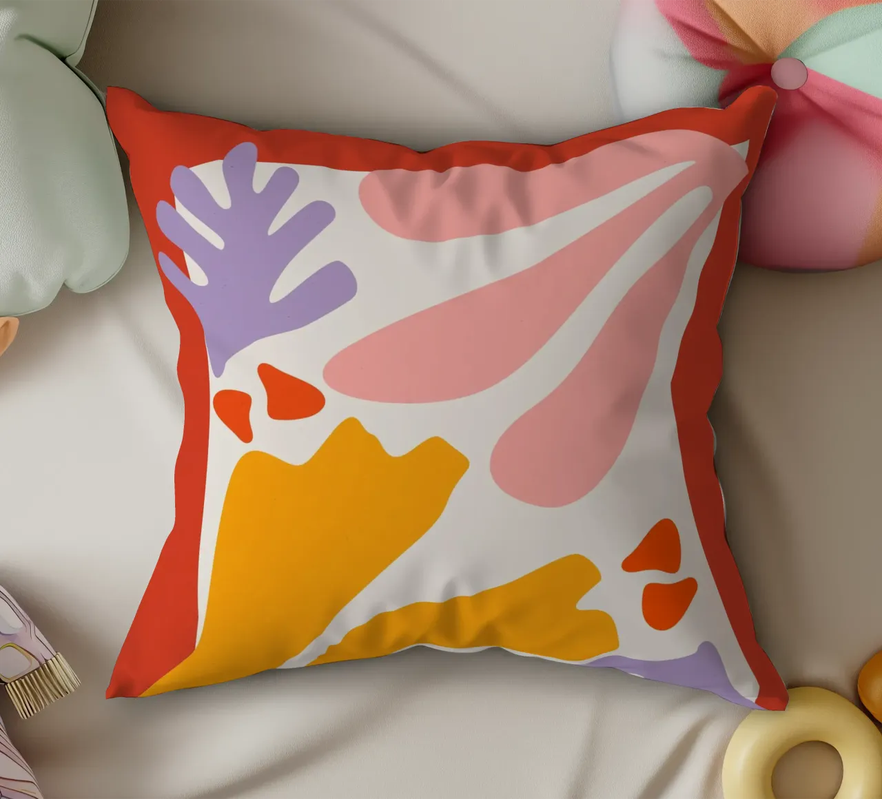Geometric Joy No 4 cuscino da treechild