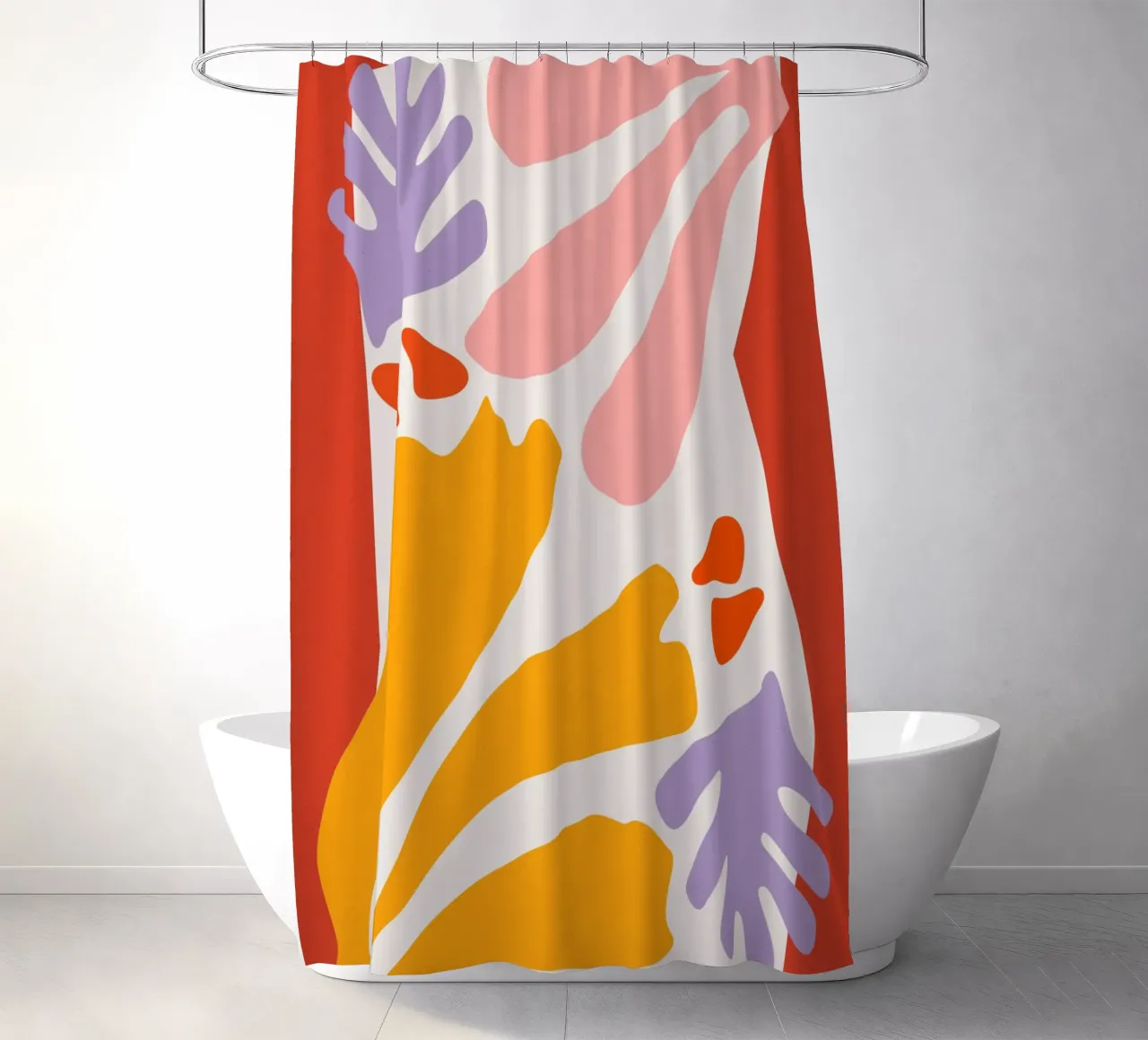 Geometric Joy No 4 tenda da doccia da treechild