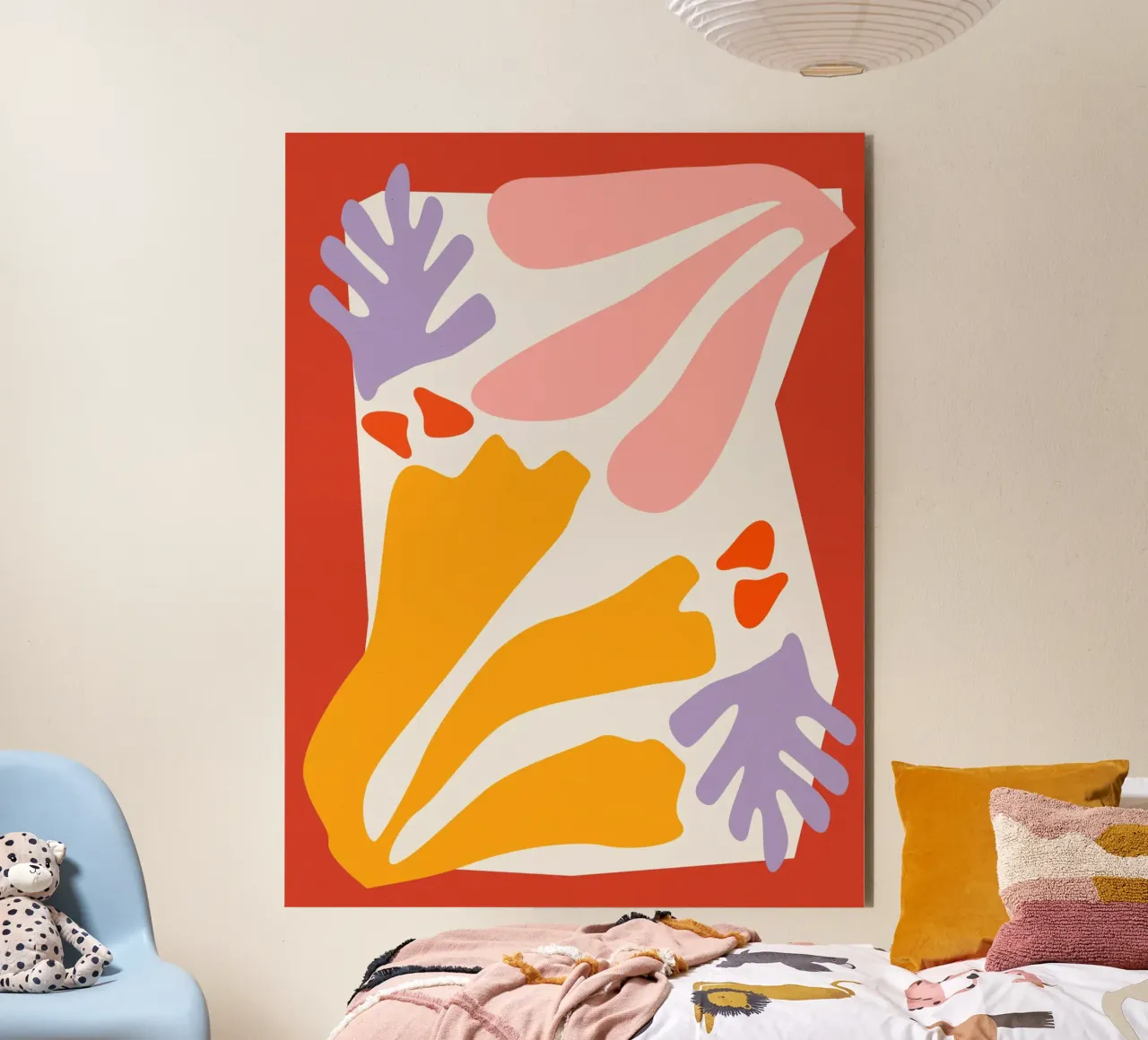 Geometric Joy No 4 alluminio dibond da treechild