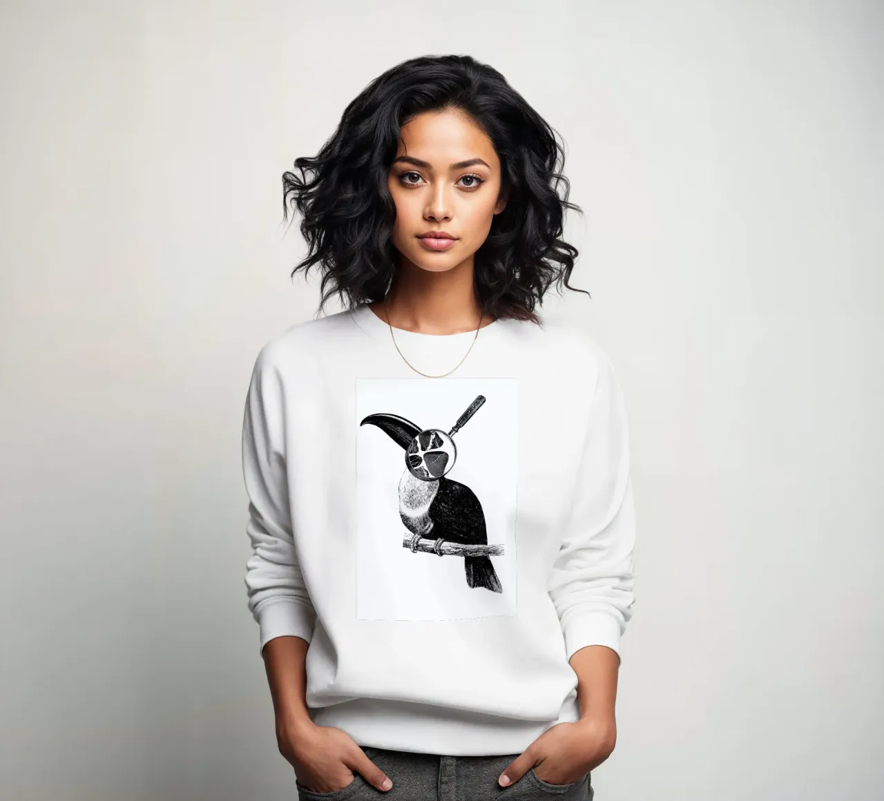 Loeping Good (Bird) felpa da BlauMaschine