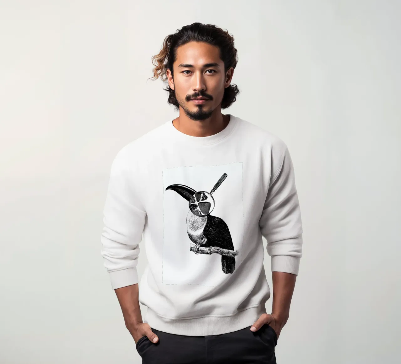 Loeping Good (Bird) felpa da BlauMaschine