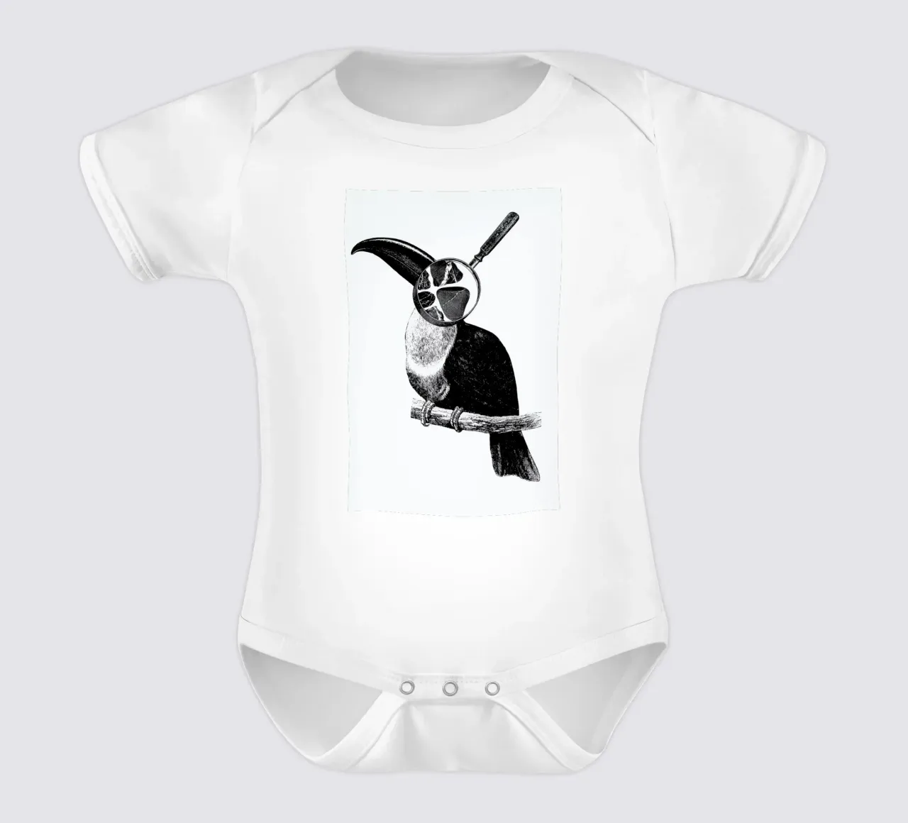 Loeping Good (Bird) body neonato maniche corte da BlauMaschine