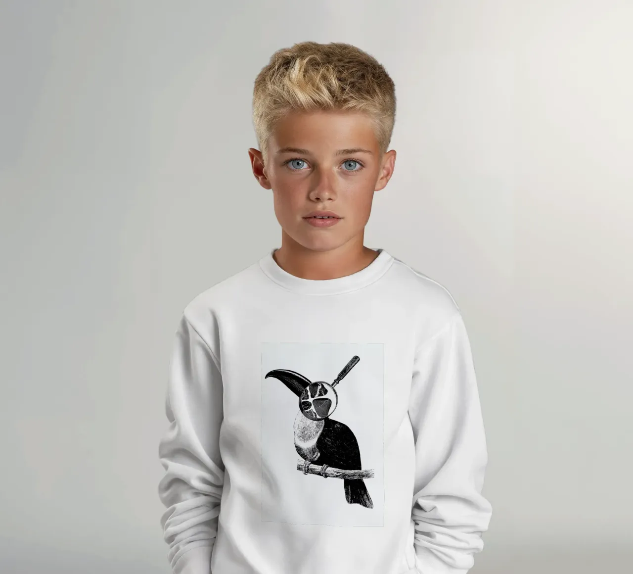 Loeping Good (Bird) felpa bambino da BlauMaschine