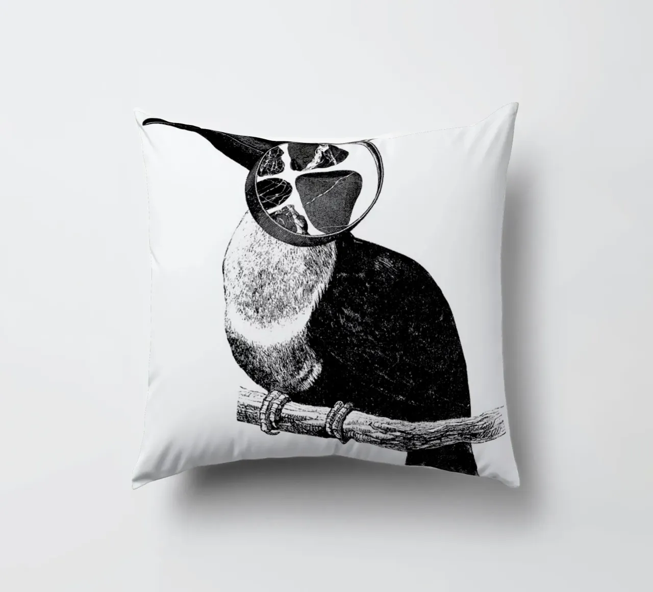 Loeping Good (Bird) cuscino da BlauMaschine